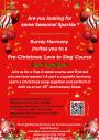 Pre-Christmas 'Love to Sing' Course